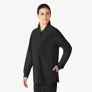 Winters New Arrival Wholesale Hot Selling Longline <b>Plus</b> <b>Size</b> Lab Coat Custom Color Breathable Women's <b>Scrub</b> Jackets Hospital Use - Product Image 5