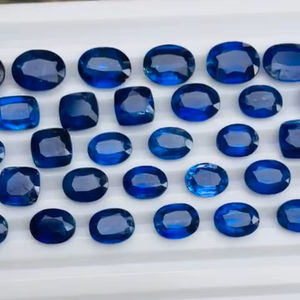 Piedras Preciosas de Cianita Azul Natural Real, Certificadas por IGI, Calidad AAA, Alto Brillo, Formas Mixtas de 5-10 mm, Corte y Pulido Perfectos - Product Image 4