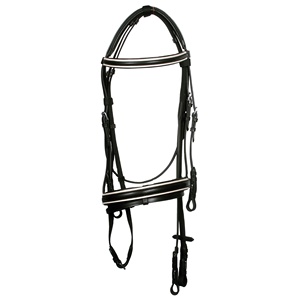Brida de caballo anatómica de calidad avanzada, brida exclusiva de cuero genuino Premium, brida de cuero anatómico patentado - Product Image 2