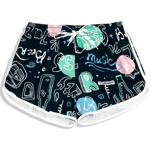 Shorts de Baño de Poliéster con Estampado por Sublimación, Diseño Nuevo de Verano 2026, que Cambian de Color, para Surf, Playa y Voleibol, para Mujer - Product Image 2