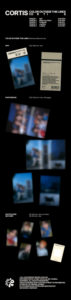 CORTIS El 1er EP [COLOR OUTSIDE THE LINES] (Versión Weverse Albums) Paquete de tarjetas fotográficas oficiales de Kpop de Corea con CD, edición QR CARD - Product Image 5