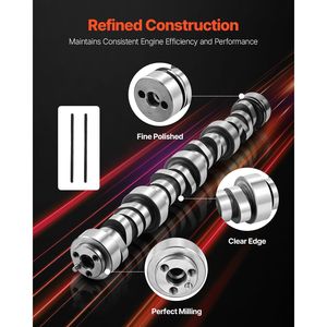 Kit de levas LS para camiones, juego de 9 piezas para GM Gen3/4 Norris T 1999-2013, incluye junta de distribución, varillas de empuje, resortes y piezas de motor. - Product Image 4