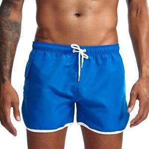 Shorts décontractés pour hommes et femmes, best-sellers, taille élastique, coton, coupe classique, respirants, longueur genou. - Product Image 1