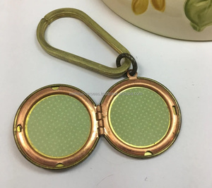 พวงกุญแจทองเหลืองทรงสมอเรือรูปใบหน้าและดวงจันทร์แบบวินเทจพวงกุญแจทองเหลืองวินเทจ - Product Image 6