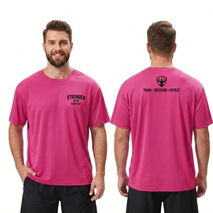 Camiseta Deportiva Vintage con Estampado Mustard para Hombre, de Algodón, Suave al Tacto, Manga Corta, para Fisicoculturismo y Entrenamiento - Product Image 4