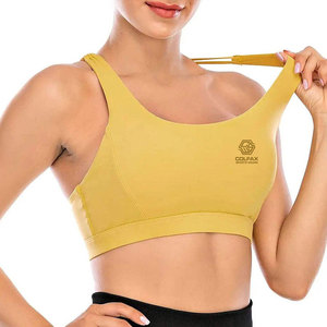 Sujetador Deportivo de Alta Calidad para Mujer, Transpirable, Ecológico, con Gran Soporte, Logotipo Frontal, Precio al por Mayor, Más Vendido - Product Image 3