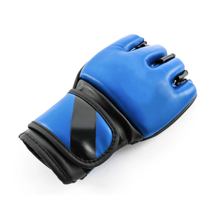 ถุงมือ MMA แบบครึ่งนิ้วสำหรับผู้ชาย คุณภาพสูง ปรับแต่งได้ตามต้องการ หนังวัวแท้ ระบายความชื้นได้ดี สำหรับชกมวย - Product Image 5