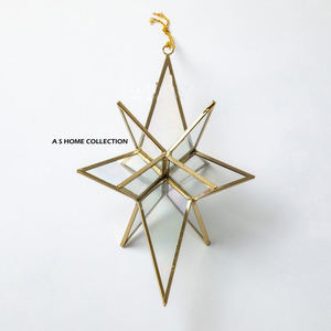 Adornos Colgantes Navideños en Forma de Cinta, Metal Dorado, Accesorios de Decoración para Árbol de Navidad, Caja de Regalo con Santa Claus para el Hogar, Fiesta de Año Nuevo - Product Image 5