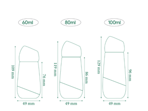 Flacon pulvérisateur de parfum à double couche effet luxe 60ml 80ml 100ml, vaporisateur de brume fine, pompe pulvérisatrice en plastique PET, fournisseur en gros - Product Image 2