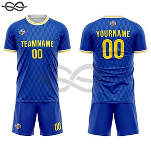 Uniformes de Fútbol de Alta Calidad, Serie de Camisetas de Fútbol con Nuevo Diseño, Personalización OEM, Camiseta Deportiva con Estampado para Hombre - Product Image 2