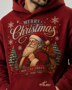 Winter Holiday Christmas Hoodie Men Women Oversized Fleece Pullover Sweatshirt Casual Streetwear Clothing Wholesale Manufacturer - Product Image 5