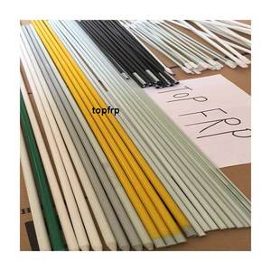 High Strength Corrosion Resistant Solid Fiberglass <b>Rods</b> Large and Small Shed Brackets with Cutting Service Smooth Surface - Product Image 1