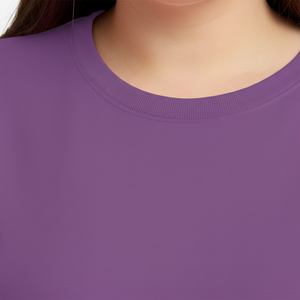 เสื้อยืดโอเวอร์ไซส์ผ้าฝ้ายพื้นฐานสำหรับผู้หญิงและผู้ชาย พิมพ์ลาย DTG คุณภาพสูงแบบกำหนดเองได้ - Product Image 4