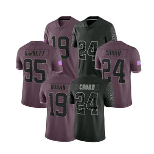 Pakistan Best Football Sports Jersey Custom Design Sublimated American Football V-neck Short Sleeve <b>Plus</b> <b>Size</b> 100% Polyester - Product Image 1