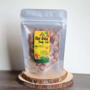 เม็ดมะม่วงหิมพานต์คั่วแบบไม่ปอกเปลือก พรีเมียม W240 รสเค็มเนียนนุ่ม ออร์แกนิค ยี่ห้อตงฟู่ ขายส่ง คั่วจากเวียดนาม 100 กรัม บรรจุซิปล็อค โรงงานส่งออก - Product Image 4