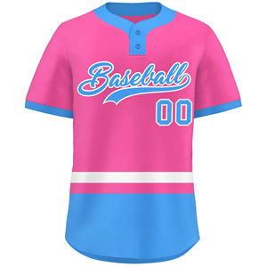 Camiseta de Béisbol Unisex Personalizada, Poliéster/Algodón, Absorbente de Humedad, Transpirable, Uniforme Deportivo para Equipos, Fabricante OEM, Proveedor, Fábrica - Product Image 6