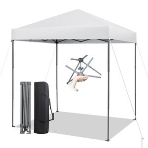 Tenda a Baldacchino Pop-up da Esterno 6.6 X 6.6 ft con Protezione Solare UPF 50+ - Product Image 1