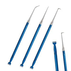 3 Herramientas de Lifting de Pestañas de Diseño Diferente en Color Azul, Herramientas de Lifting de Pestañas con Logotipo Personalizado, Fabricante de Herramientas de Belleza Bahasa Pro - Product Image 1