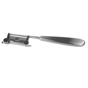 Jimed Surgical Manual Adjustable 19cm Silver Stainless Steel Dermatome Instrument Skin Grafting Plastic <b>Microsurgery</b> <b>Equipment</b> - Product Image 5