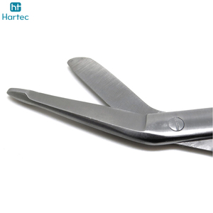 Nouvelles ciseaux de pansement chirurgical de qualité supérieure, forme droite, fabriqués au Pakistan, pour usage chirurgical, par un fournisseur de confiance. - Product Image 5
