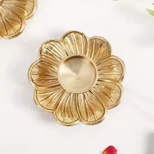 Daily Use Metal Tealight Candle Holder Diwali Decor Decorative Candle <b>Stand</b> Home - Product Image 2