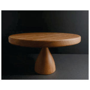 Wholesale Wooden Cake Stand Round Wood Cake Pedestal Display Tray Vintage Dessert Server Plate Base for Wedding Party Bakery - Product Image 2