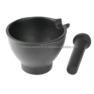 Utilité générationnelle : mortier et pilon en fonte à bol extra profond pour les pâtes et les poudres - Product Image 2