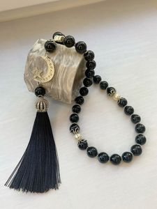 Nuevo Rosario Islámico de Resina Ecológica Personalizable, Diseño Moderno, Colgante Hecho a Mano con Cuentas de Amor, Artículos Religiosos Católicos - Product Image 3