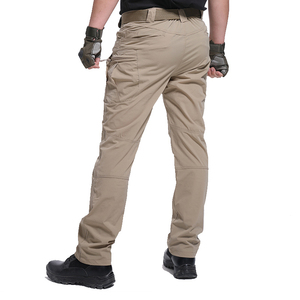 Pantalones Tácticos Casuales Multibolsillos para Hombre, Impermeables, Transpirables, Antiestáticos, con Cintura Elástica, Ecológicos - Product Image 6