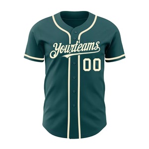 Camiseta de Béisbol Personalizada para Mujer, Yourteams 00 Verde, Manga Corta, Transpirable, Uniforme de Equipo de Poliéster para Todas las Temporadas - Product Image 2