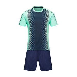 Maillot de football de haute qualité à prix abordable, avec logo frontal, manches courtes, séchage rapide, 100 % polyester, uniforme - Product Image 6