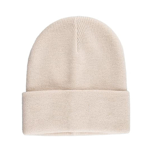 Gorro Unisex de 5 Paneles, Color Sólido, Gorro de Punto para Invierno, Ajustable de 56-58 cm, Estilo Casual, Gorro de Punto Común para Adultos - Product Image 2