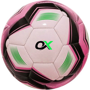 Ballons de football de qualité supérieure Oxva Industries en cuir PU, design personnalisé, taille officielle 5, pour entraînement et matchs. - Product Image 3