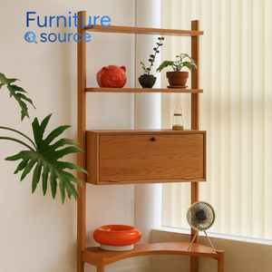 Oem rắn thang gỗ Kệ từ Việt Nam nhà máy-phòng khách đồ nội thất với ngăn kéo và tủ cho khách sạn nhà - Product Image 2