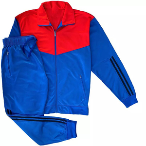 Conjunto Deportivo de Alta Calidad al por Mayor, Personalizado para Hombre, Transpirable, Diseño Sólido para Otoño, Ropa Deportiva de Poliéster para Gimnasio, Trajes Deportivos de Fútbol - Product Image 5