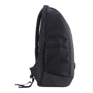 Modern Fashionable Arctic Fox Predator Anti-Theft 17 Inch <b>Laptop</b> Backpack Business Style Durable Panelled GPS Black Polyester - Product Image 6