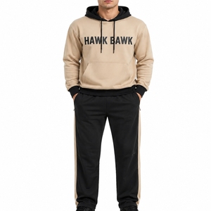 Conjunto Deportivo para Hombre, Estilo Urbano Moderno, Corte Holgado para Uso Diario, Look Deportivo Elegante y Cómodo - Product Image 1