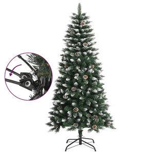 47,2 \ "Árbol de Navidad artificial de PVC verde con soporte Decoraciones festivas navideñas - Product Image 3