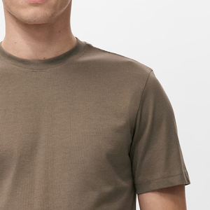 Smart Casual Choice <b>High</b> Quality Stitching With Crew <b>Neck</b> Design 2026 Solid Color Design Cotton <b>Men</b> Fashion Shirt Refined Finish - Product Image 4