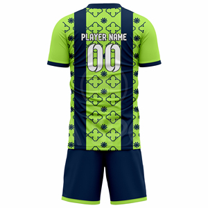 ชุดเครื่องแบบฟุตบอลมืออาชีพกางเกงขาสั้นเสื้อกีฬาพิมพ์ลายระบายอากาศได้ดีชุดทีมผู้ผลิตจำนวนมาก - Product Image 3