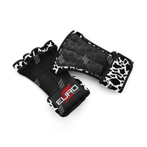 Guantes de gimnasio profesionales personalizados OEM, diseñados en neopreno para entrenamientos de fuerza con agarre seguro, acolchado y estabilidad en la muñeca. - Product Image 3