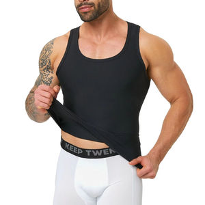 Ropa Deportiva de Moda 2026, Chaleco Deportivo para Hombre, Camiseta sin Mangas con Logotipo Personalizado, Corte Ajustado y Tejido Acanalado - Product Image 2