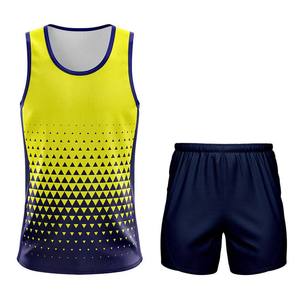 Nuevo Diseño de Última Generación, Sublimación Personalizada de Fábrica, Diseño Personalizado Directo, Conjuntos de Camisetas Deportivas Unisex de Poliéster para Correr - Product Image 5