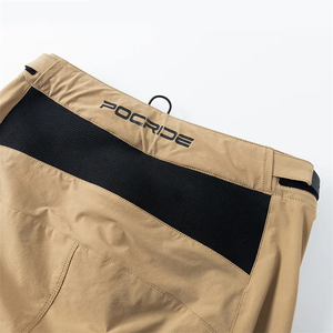 Motorcycle Leather Cordura Riding Pants with CE Removable <b>Knee</b> & Hip <b>Protectors</b> | Waterproof Biker Trousers | Hike Impex - Product Image 6