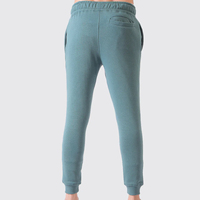 Grosir Pakaian Olahraga Pria Slim Fit Katun dengan Logo Kustom, Setelan Jogging Fleece yang Pas, Pola Solid, Setelan Olahraga Polos untuk Musim Dingin.