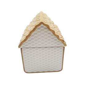 Pot de rangement minimaliste en céramique avec LED et joint d'étanchéité pour les fêtes, décoration de Noël pour la maison, vente en gros OEM ODM - Product Image 3