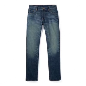Craft-<b>work</b> Small Batch Straight Denim <b>Jeans</b>/ Slim Straight Fit <b>Men</b> <b>Jeans</b> With a Timeless Silhouette Custom Logo - Product Image 1