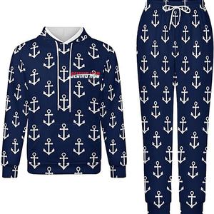 2025 printemps nouveau personnalisé brodé imprimé couleur unie unisexe sweats à capuche et cordon à capuche ensemble pour hommes survêtement - Product Image 1