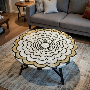 Mosaico de Nácar para Cubierta de Mesa, Decoración Premium Hecha a Mano para el Hogar, Regalo para Ella y Él, y Decoración de Muebles al por Mayor - Product Image 3