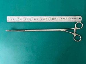 แคลมป์จับปอดแบบโค้งซ้าย ขนาด 7 มม. ยี่ห้อ Jamso Industries รุ่น Foerster Lung Grasping Clamp สำหรับการผ่าตัด - Product Image 2